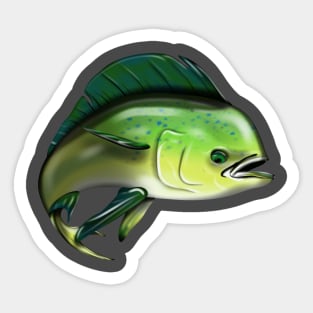 Mahi Mahi Sticker